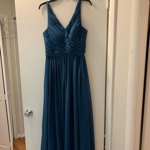 Azaria Ink Blue Eliane Dress Size 10